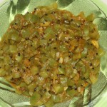 Heerekai palya (Ridgegourd vegetable) recipe