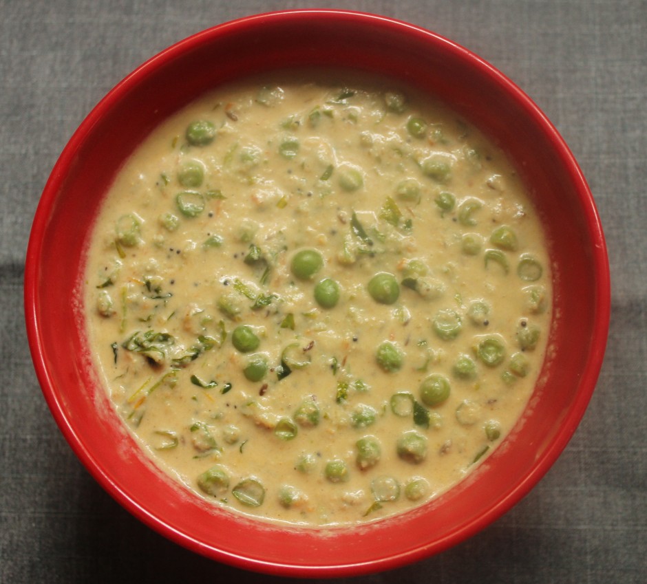 methi matar malai