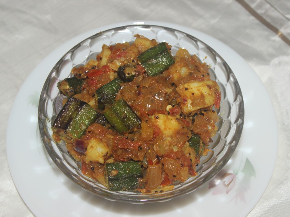 aloo bhindi