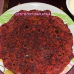 Beetroot paratha