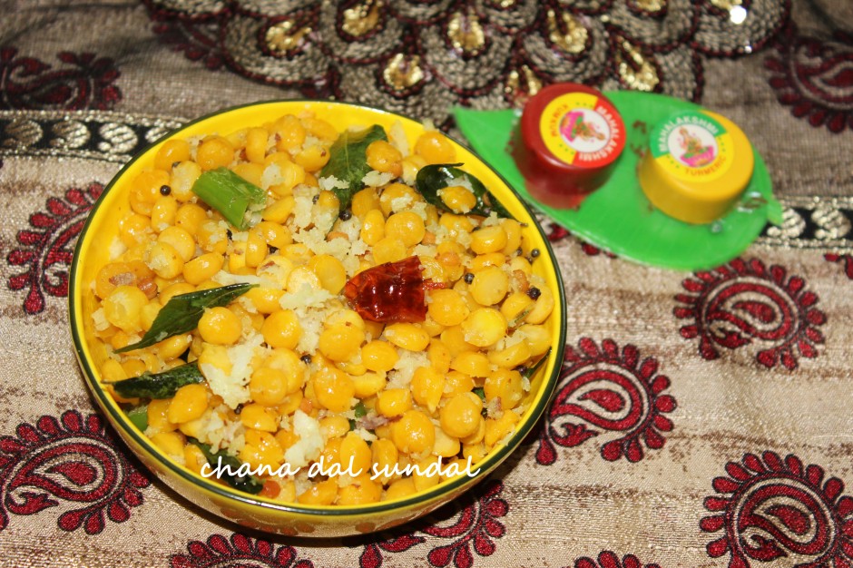 chana dal sundal