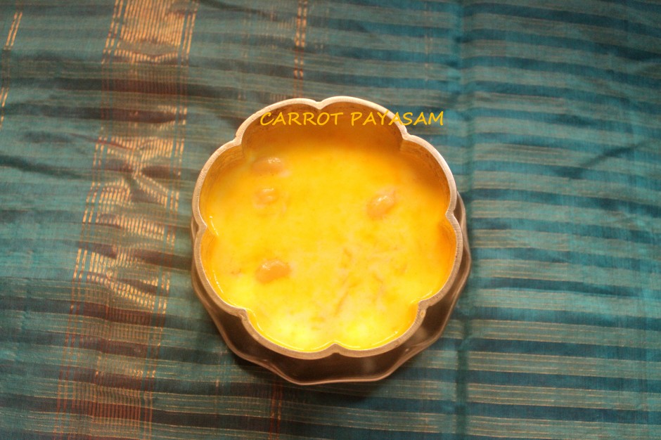 carrot payasam
