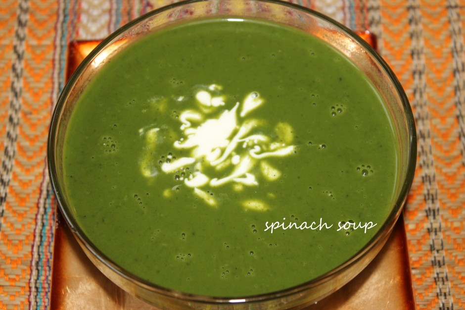 spinach soup