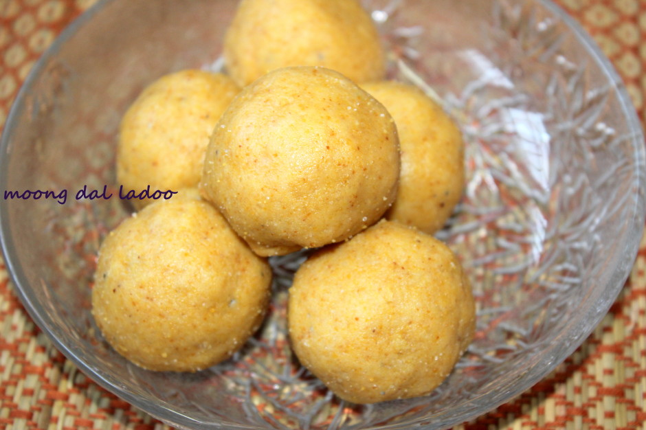 moong dal ladoo