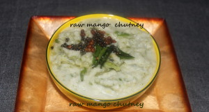 raw mango chutney