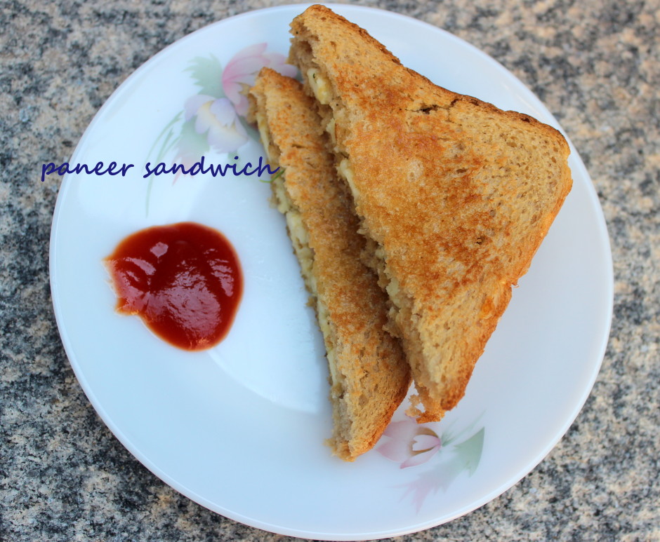 paneer sandwich