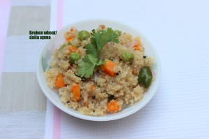 dalia upma