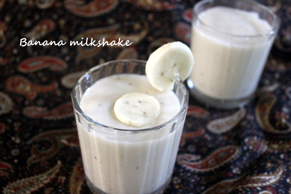 banana milkshake