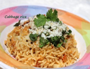 cabbage rice