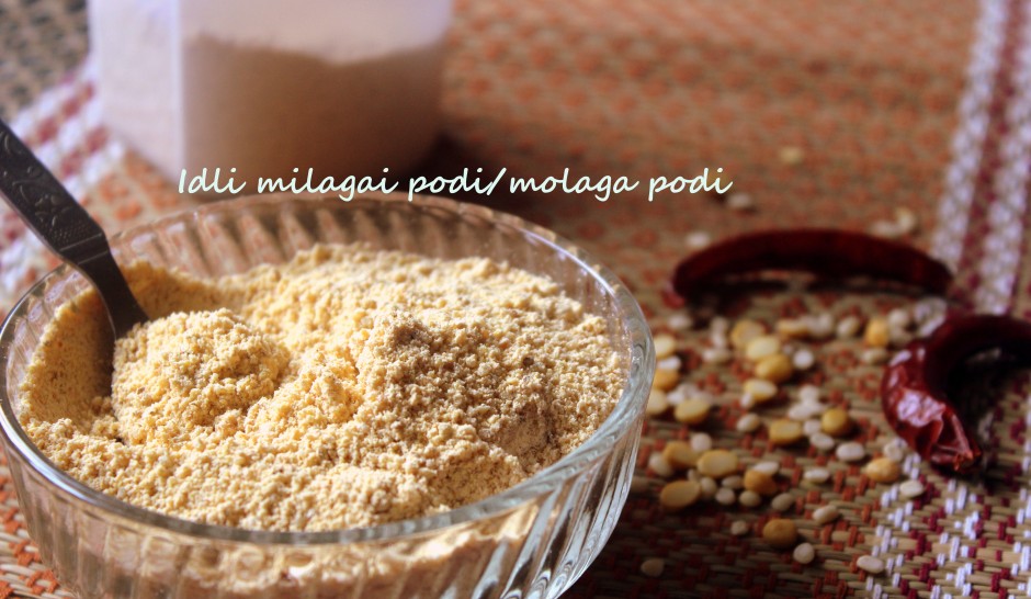 idli dosa molaga podi