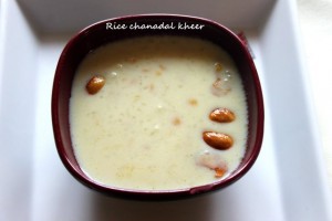 ricechanadal kheer