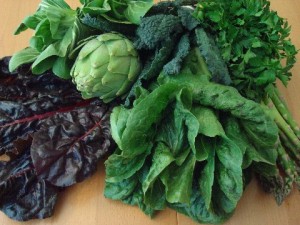 dark leafy greens