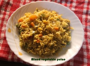 mixed vegetable pula