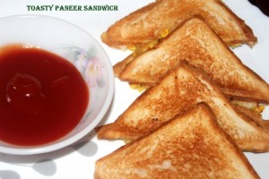 paneer sandwich