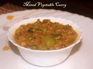 mixed curry
