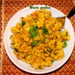 Healthy vegetable oats poha recipe