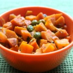 Carrot and peas stir-fry (gajar matar subzi) recipe – no onion no garlic recipe