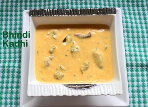 bhindi kadhi