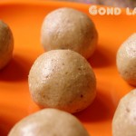 Gond or gaund ke ladoo (edible gum ladoo) (with wheat flour) recipe – healthy winter sweet recipes