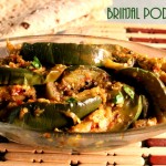 Brinjal dry curry or brinjal podi curry recipe- how to make eggplant stir-fry curry
