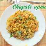 Chapathi upma or phodnichi poli recipe – how to make chapati or roti upma recipe – snacks/breakfast recipes