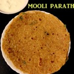 Mooli paratha recipe – how to make mooli paratha or radish paratha recipe