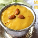 Badam halwa recipe – how to make badam or almond halwa recipe