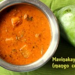 Mavinakayi gojju or raw mango curry recipe – how to make raw mango curry recipe – mango recipes