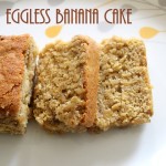 Eggless banana cake – How to make eggless banana cake recipe – eggless cakes