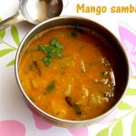 Mango sambar recipe – How to make raw mango sambar recipe – sambar recipes