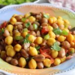 Chickpea peanut salad recipe – How to make chana moongphali salad recipe – salad recipes