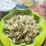 Spinach rice in coconut milk – How to make Healthy Spinach Rice (Palak rice) recipe – palak recipes