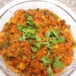 Karela masala (Bitter gourd curry)