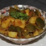Potato capsicum or aloo shimla mirch recipe