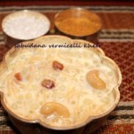 Sabudana seviyan kheer or Sago pearls vermicelli kheer recipe