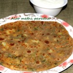 Aloo methi paratha recipe