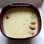 Rice and chanadal kheer recipe