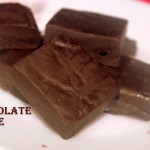 Chocolate fudge recipe –  How to make chocolate fudge with choco chips and condensed milk recipe