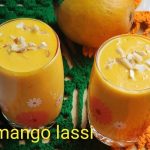 Mango lassi recipe – How to make mango lassi (aam ki lassi) (mango yoghurt drink) recipe – lassi recipes