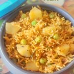 Aloo Matar Pulao recipe – How to make aloo matar pulao (potato peas rice) recipe – pulao recipes